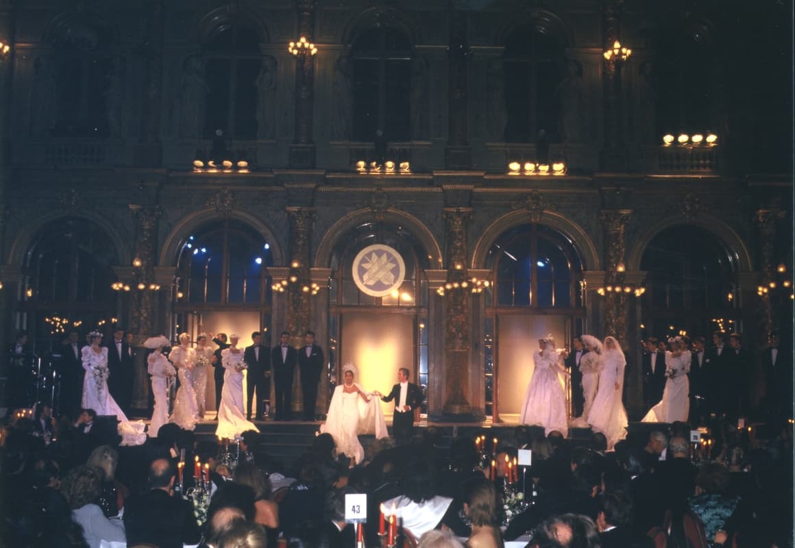 1987 Yumi Katsura Bridal Collection in Paris
