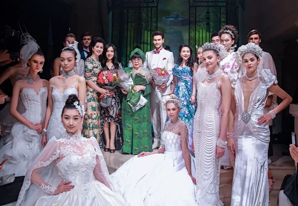 2018 Yumi Katsura Shanghai flagship store with opening Show