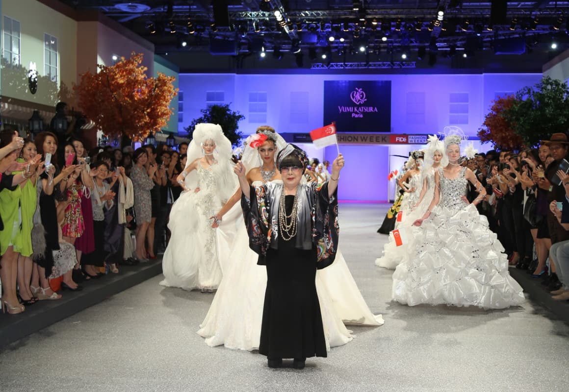 2013 Yumi Katsura Couture Collection in Singapore
