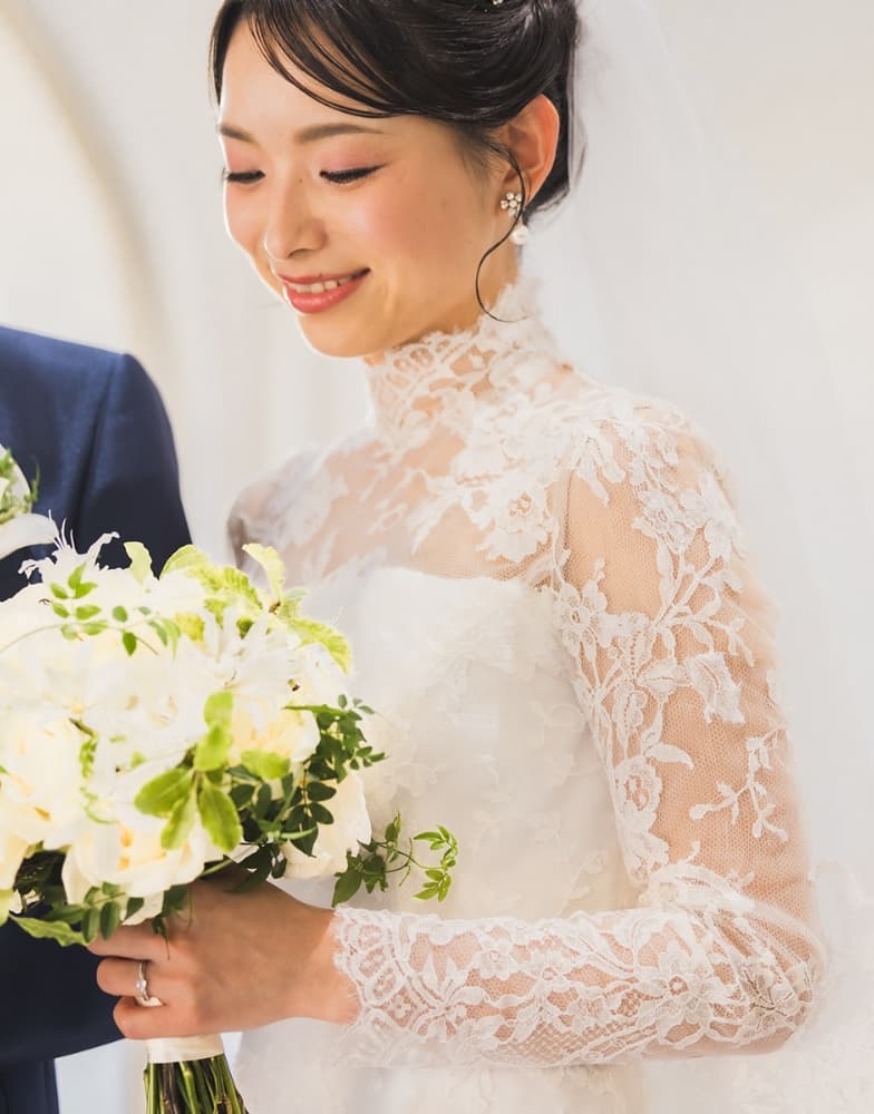 娘様のウェディングドレスへ