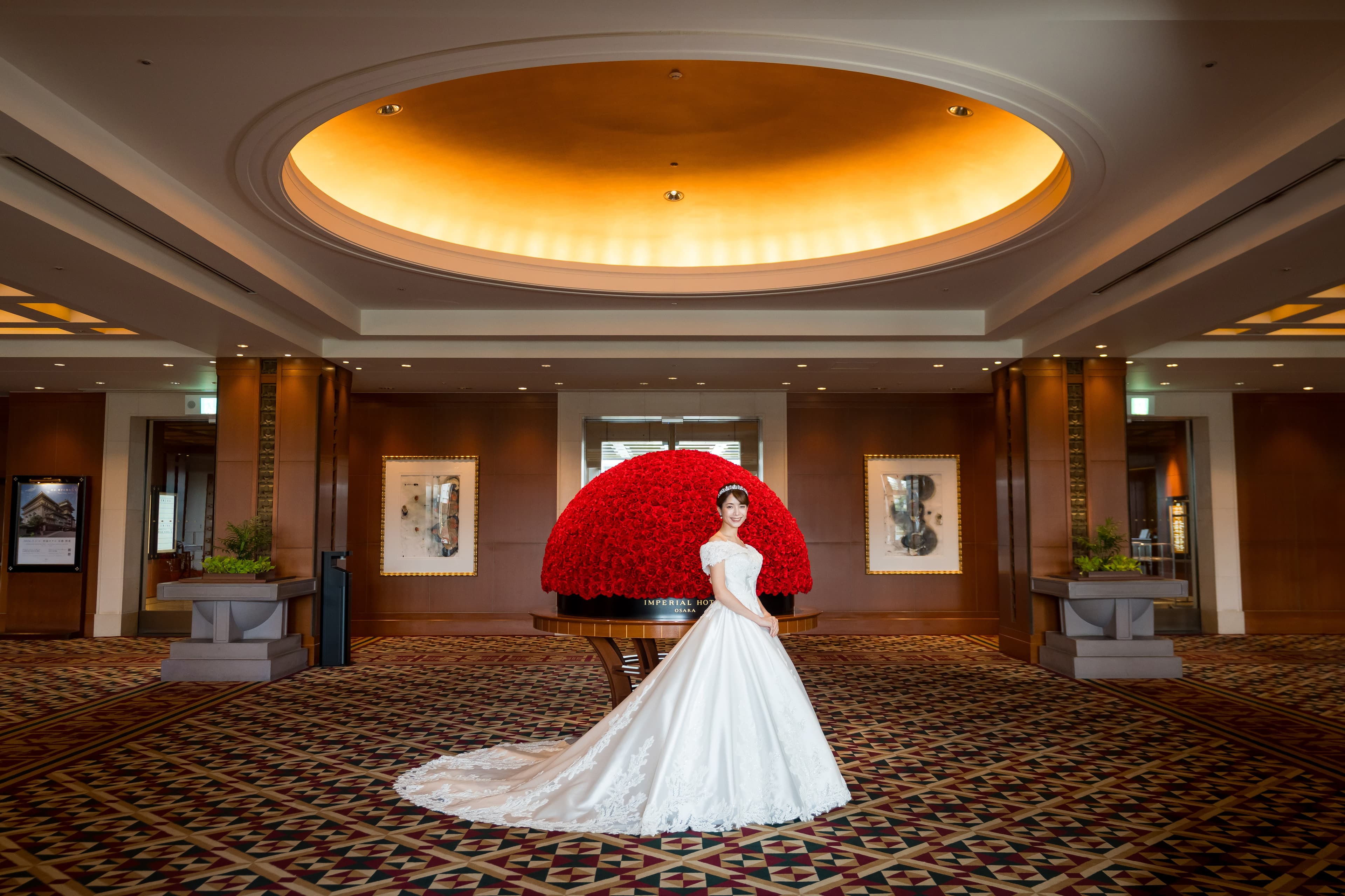 【帝国ホテル 大阪 開業30周年記念】コラボレーション・オリジナルドレス発表