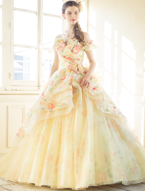 カラードレス Yumi Katsura Official Website ユミカツラ公式サイト ブライダル ウエディングドレス
